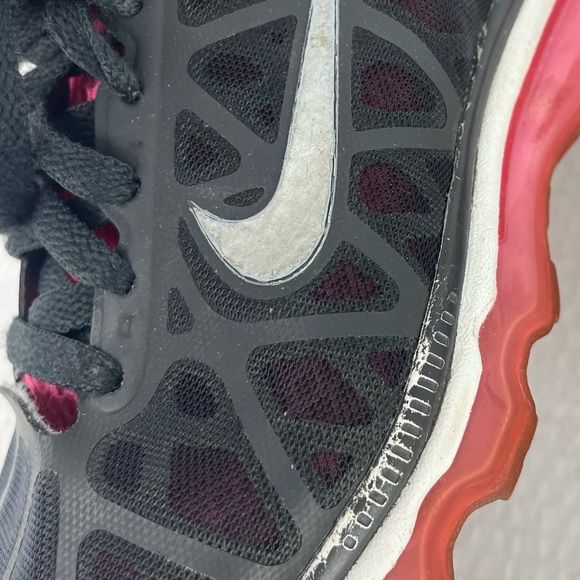 Nike Air Max Sneakers Tennis Shoes Navy Pink Size 6.5 - Picture 8 of 11